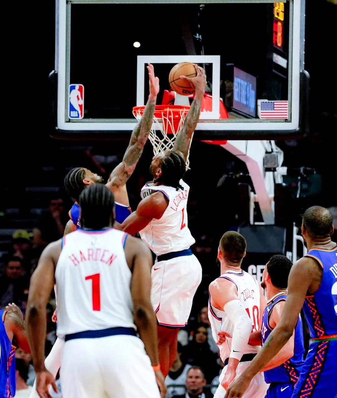 广东队逆转快船，杜兰特统治全场